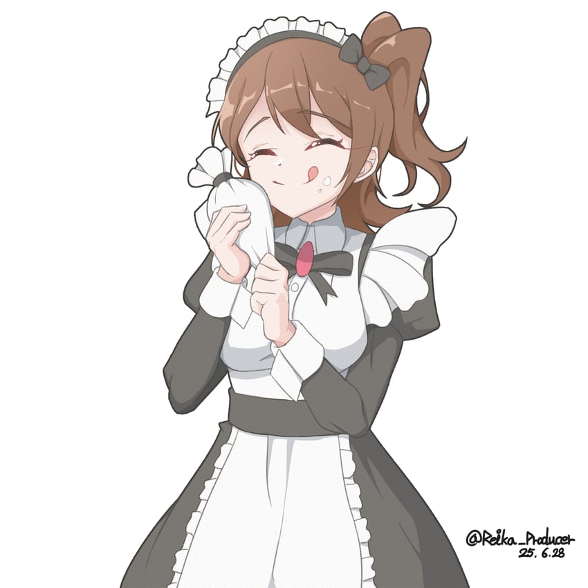 kasuga mirai (idolmaster and 1 more) drawn by nillis