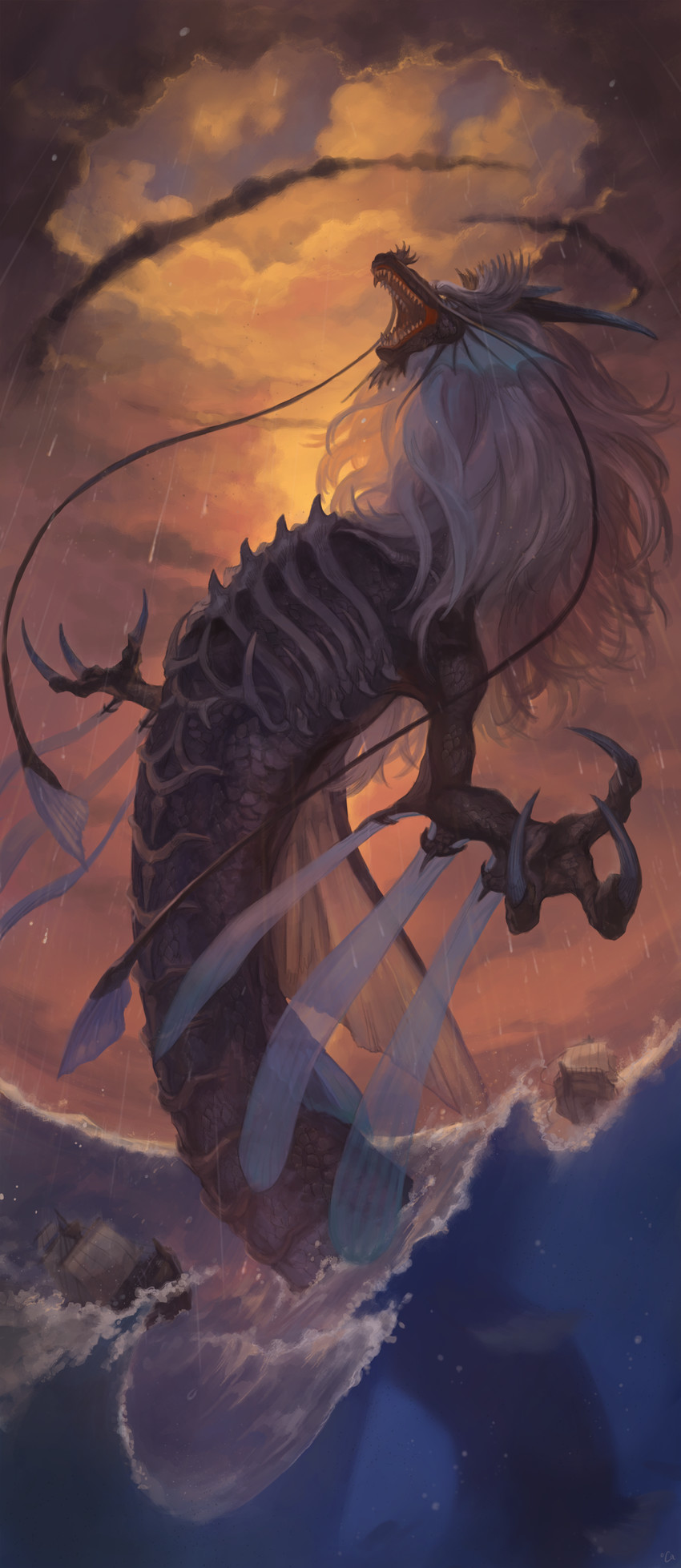 pixiv fantasia and 1 more drawn by oca