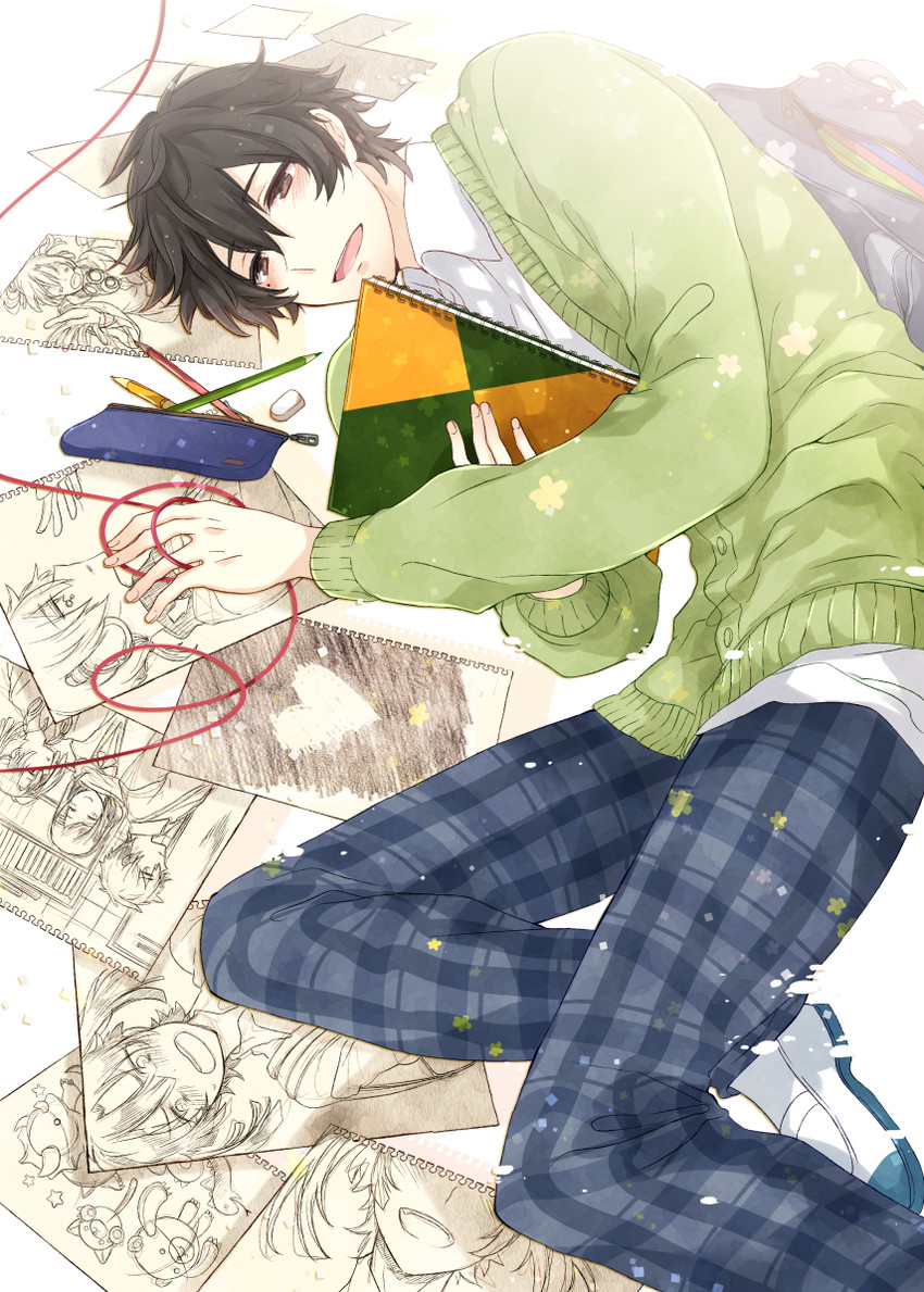 tateyama ayano, kisaragi shintarou, konoha, enomoto takane, and kokonose haruka (kagerou project and 1 more) drawn by yue_(akatukiyue33)
