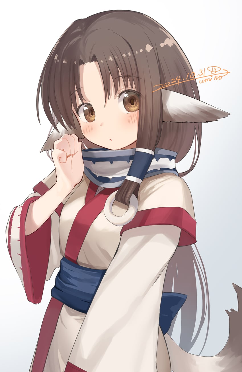eruruu (utawarerumono) drawn by umino_hotate