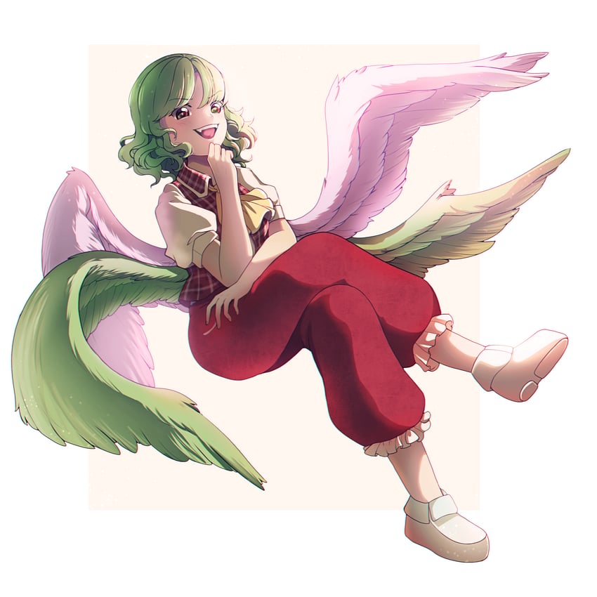 kazami yuuka (touhou and 2 more) drawn by dungeon_toaster