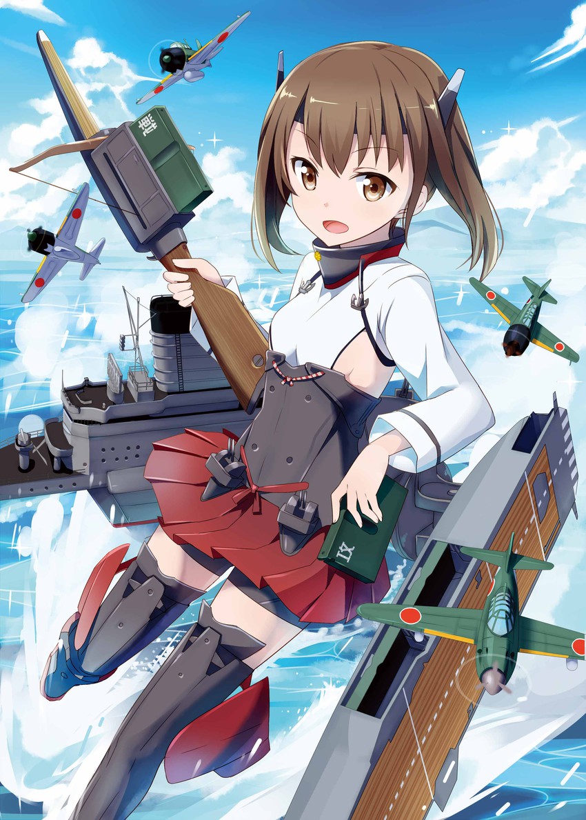 taihou (kantai collection) drawn by ayuya_naka_no_hito and gotyou