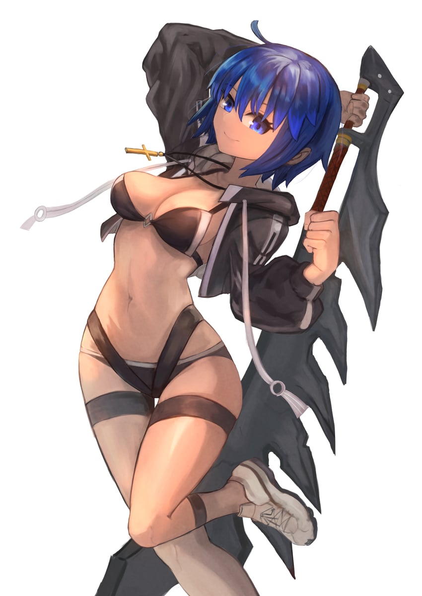 ciel and mysterious executor c.i.e.l (fate and 1 more) drawn by sakekasu_(ban_yuuki)