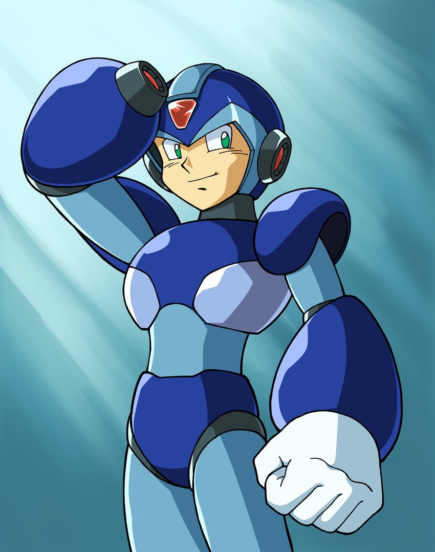 x (mega man and 2 more) drawn by diegodoodles