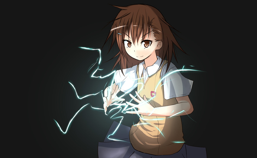 misaka mikoto (toaru majutsu no index and 1 more) drawn by baram