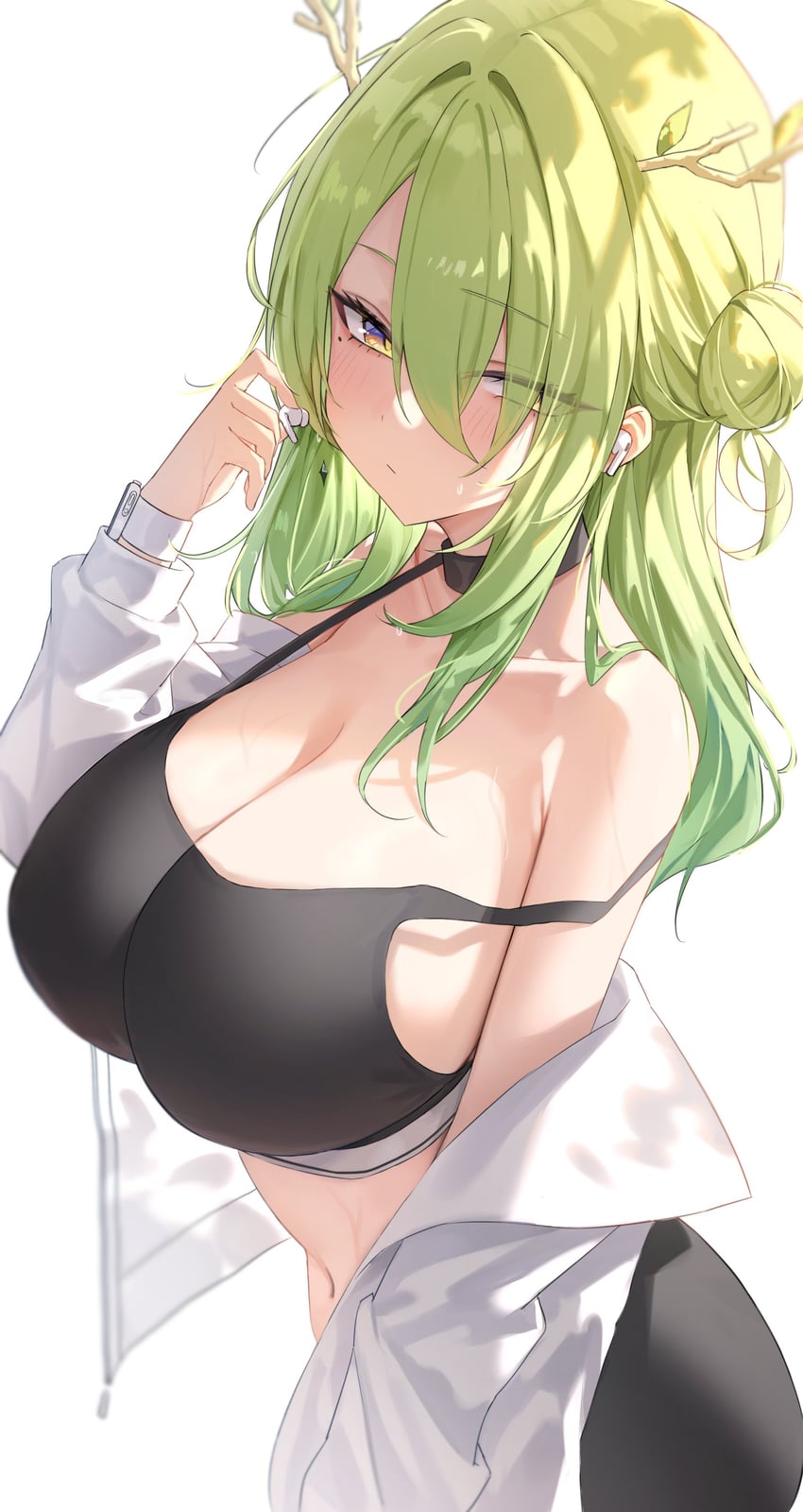 ceres fauna (hololive and 1 more) drawn by ruru_(ruru_nnnn)