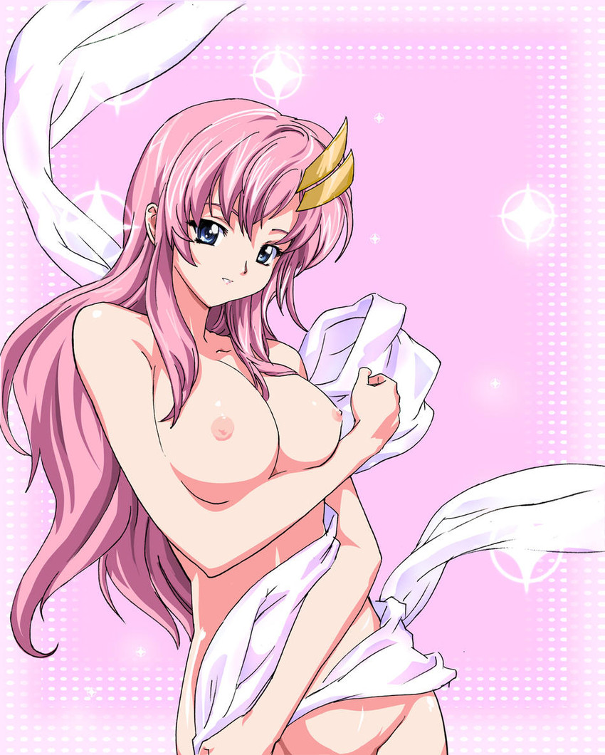 lacus clyne (gundam and 2 more) drawn by lux_(alpa)