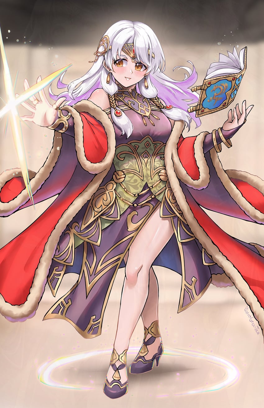 micaiah (fire emblem and 2 more) drawn by burnt_green_tea