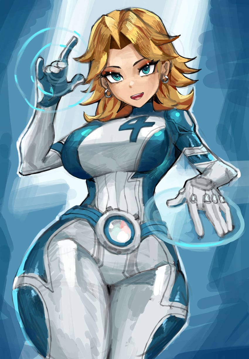 sue storm (marvel and 2 more) drawn by saiykik