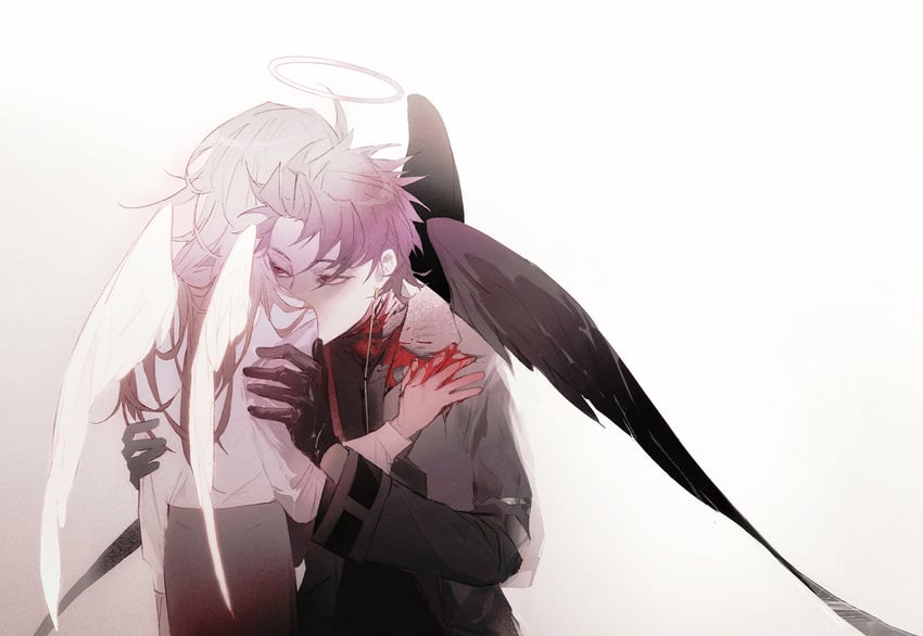 hatsutori hajime and theodore riddle (saibou shinkyoku) drawn by artistguillotine