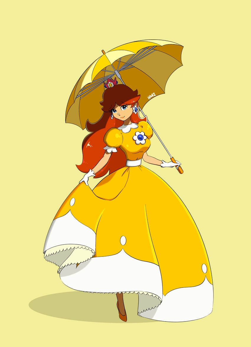 princess daisy (mario and 1 more) drawn by daisysheaven