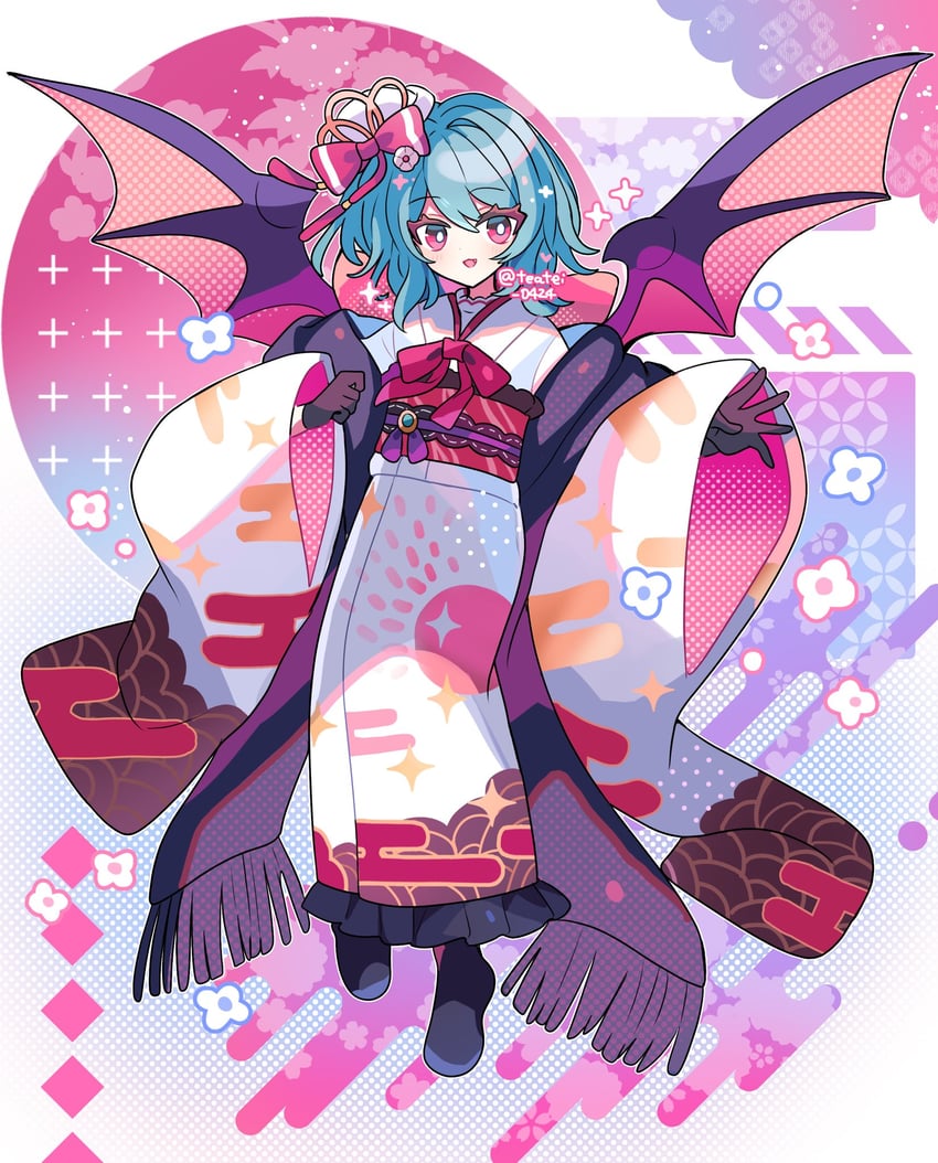 remilia scarlet (touhou and 1 more) drawn by shirocha_tei