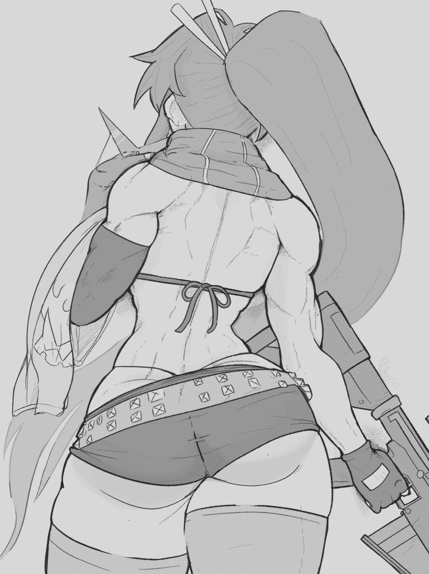 yoko littner (tengen toppa gurren lagann) drawn by yoracrab