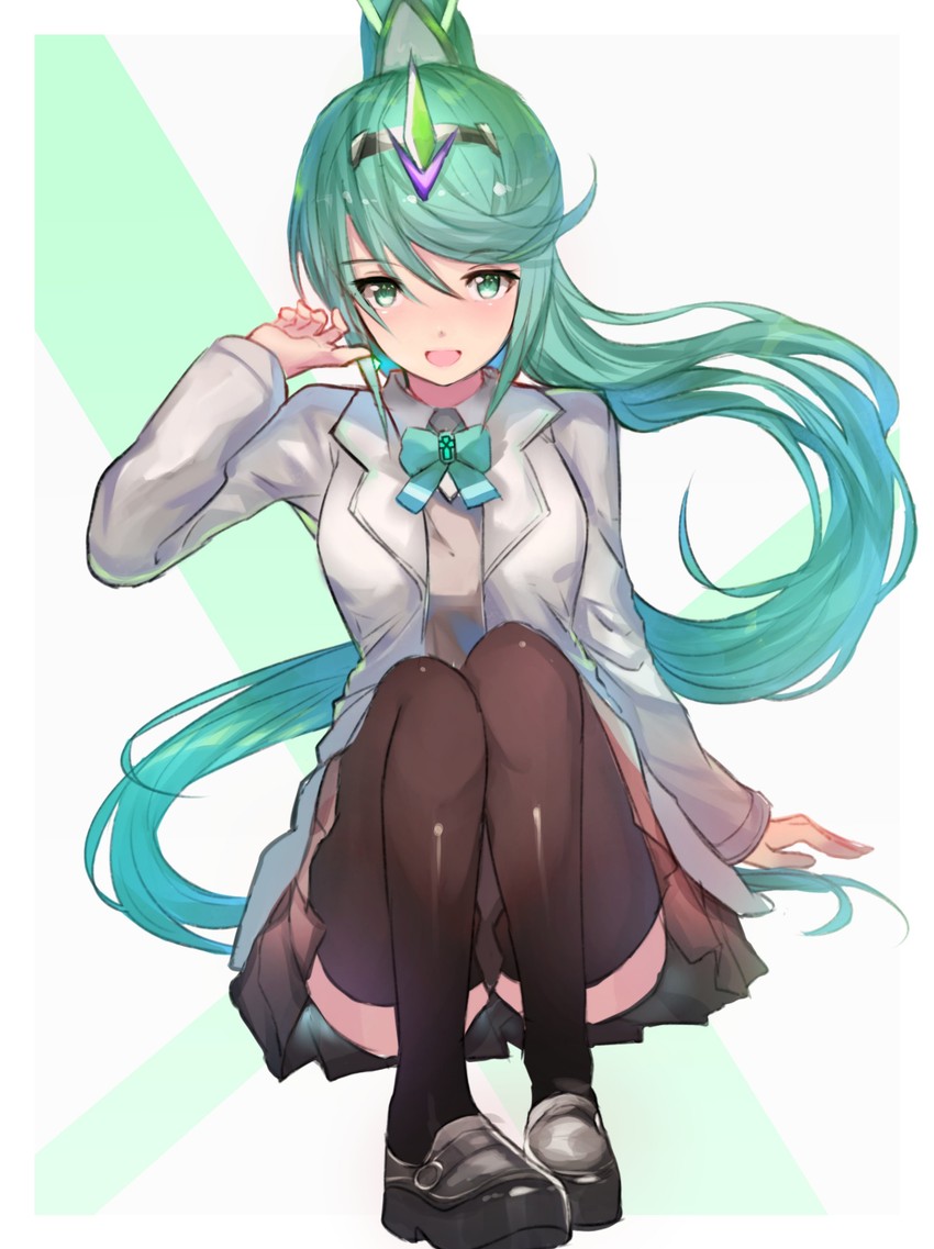 pneuma (xenoblade chronicles and 1 more) drawn by tarbo_(exxxpiation)