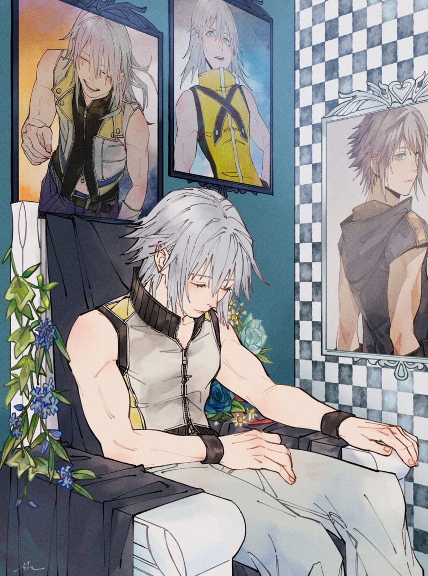 riku (kingdom hearts and 3 more) drawn by mim_(mimya0600)