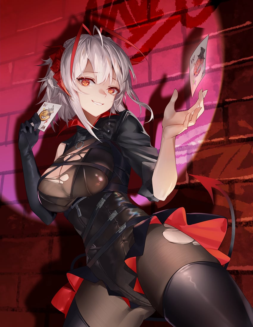 w (arknights and 1 more) drawn by hongbaise_raw