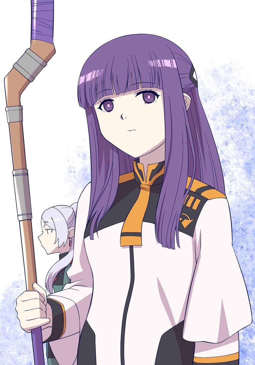 frieren, fern, suletta mercury, miorine rembran, and ichinose kana (gundam and 2 more) drawn by himehachi_(hime8manga)