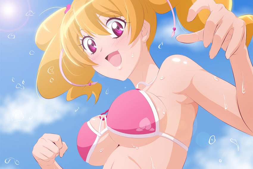 momozono love (precure and 1 more) drawn by fuchi_(nightmare)