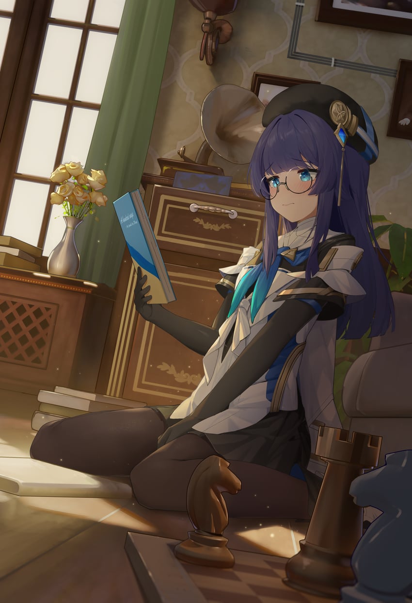 pela (honkai and 1 more) drawn by wood_cube