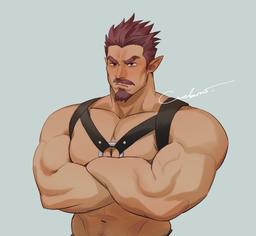 guy (botsuraku yotei no kizoku dakedo hima datta kara mahou o kiwamete mita) drawn by cerberus_arts