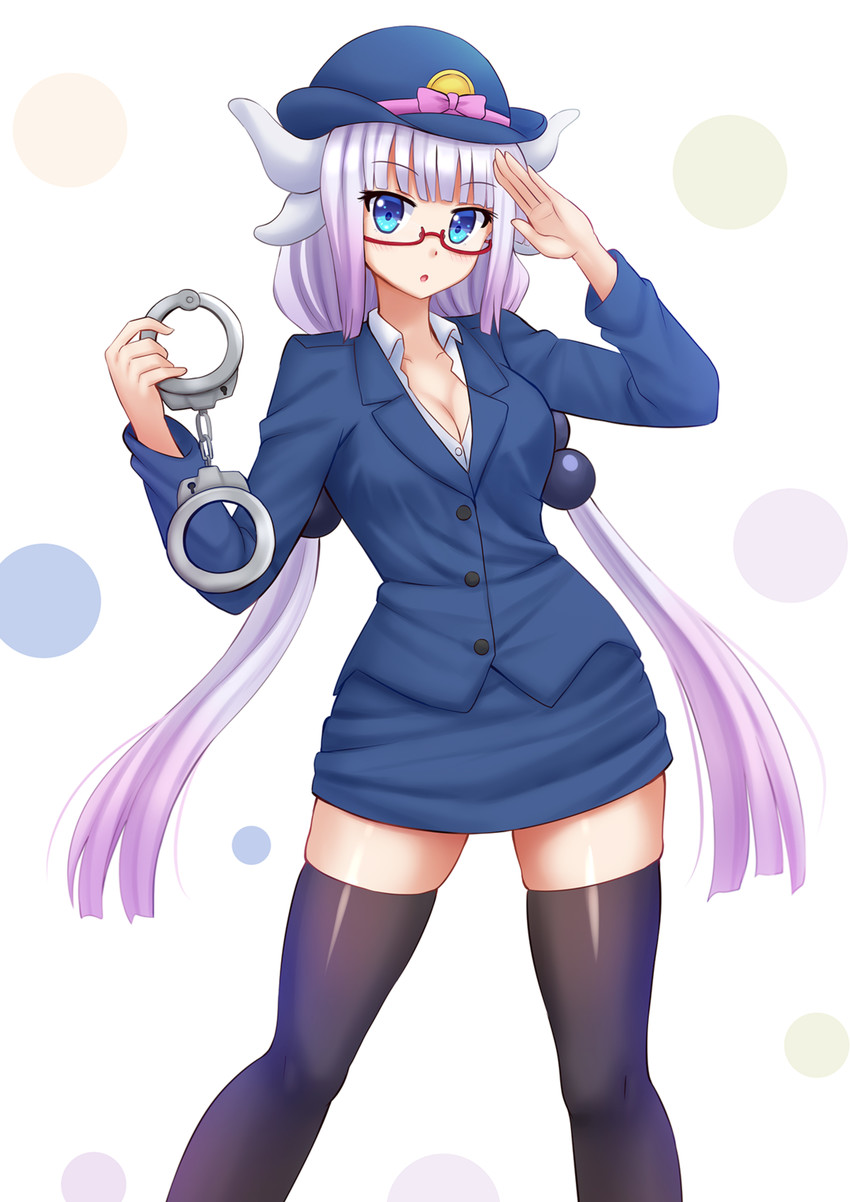 kanna kamui (kobayashi-san chi no maidragon) drawn by kazenokaze