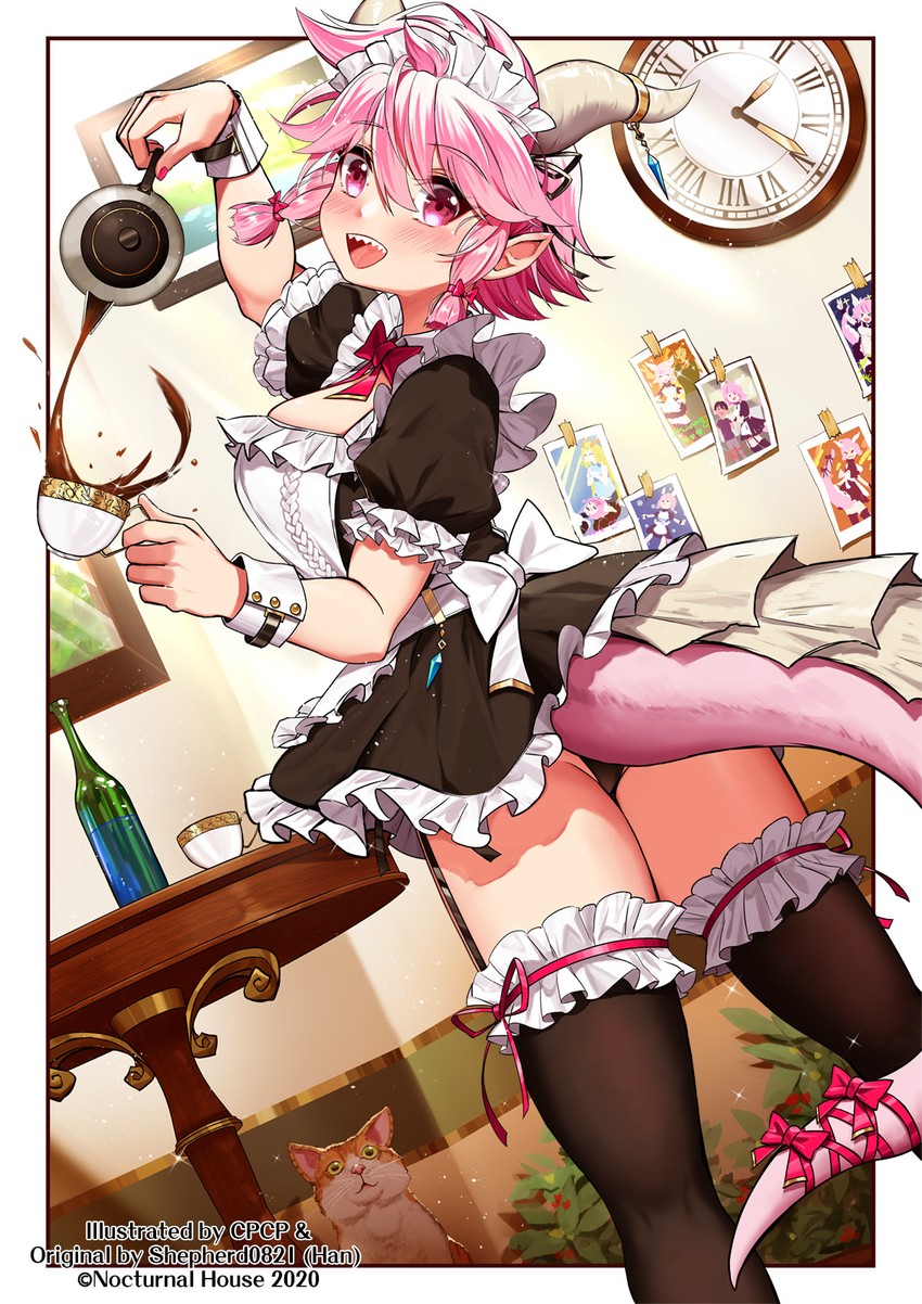 half-dragon maid (modern mogal) drawn by capitan_wei and shepherd0821