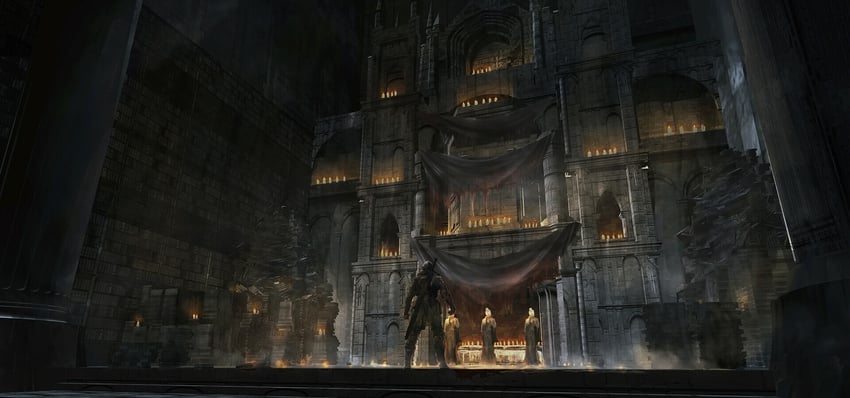 ashen one (dark souls and 1 more) drawn by ihf95