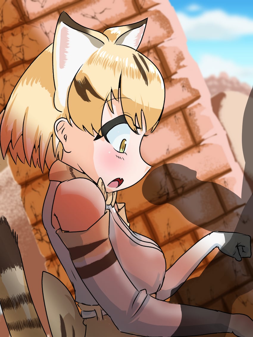 sand cat (kemono friends) drawn by hasiotaichou