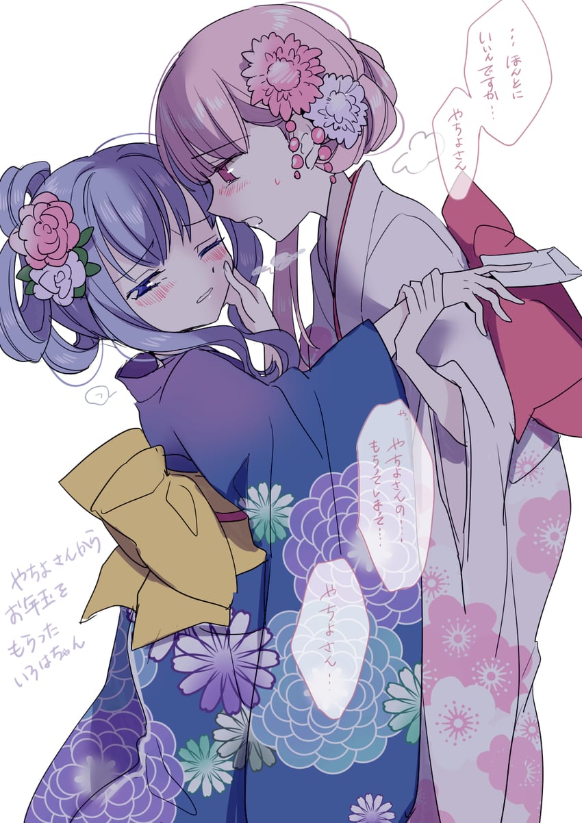 tamaki iroha and nanami yachiyo (mahou shoujo madoka magica and 1 more) drawn by ayumaru_(art_of_life)
