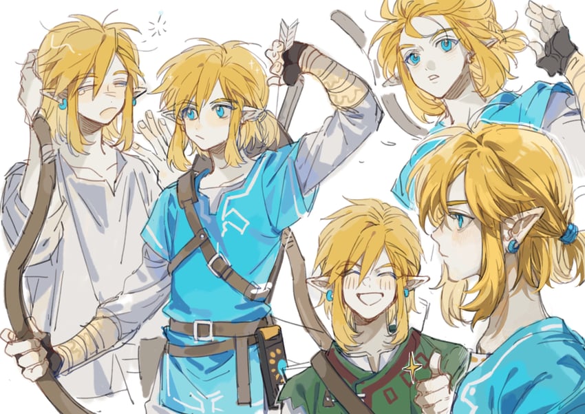 link (the legend of zelda and 1 more) drawn by ziyizhengjun