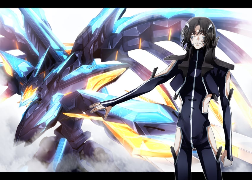 makabe kazuki and mark alles (soukyuu no fafner) drawn by kanda_faf2