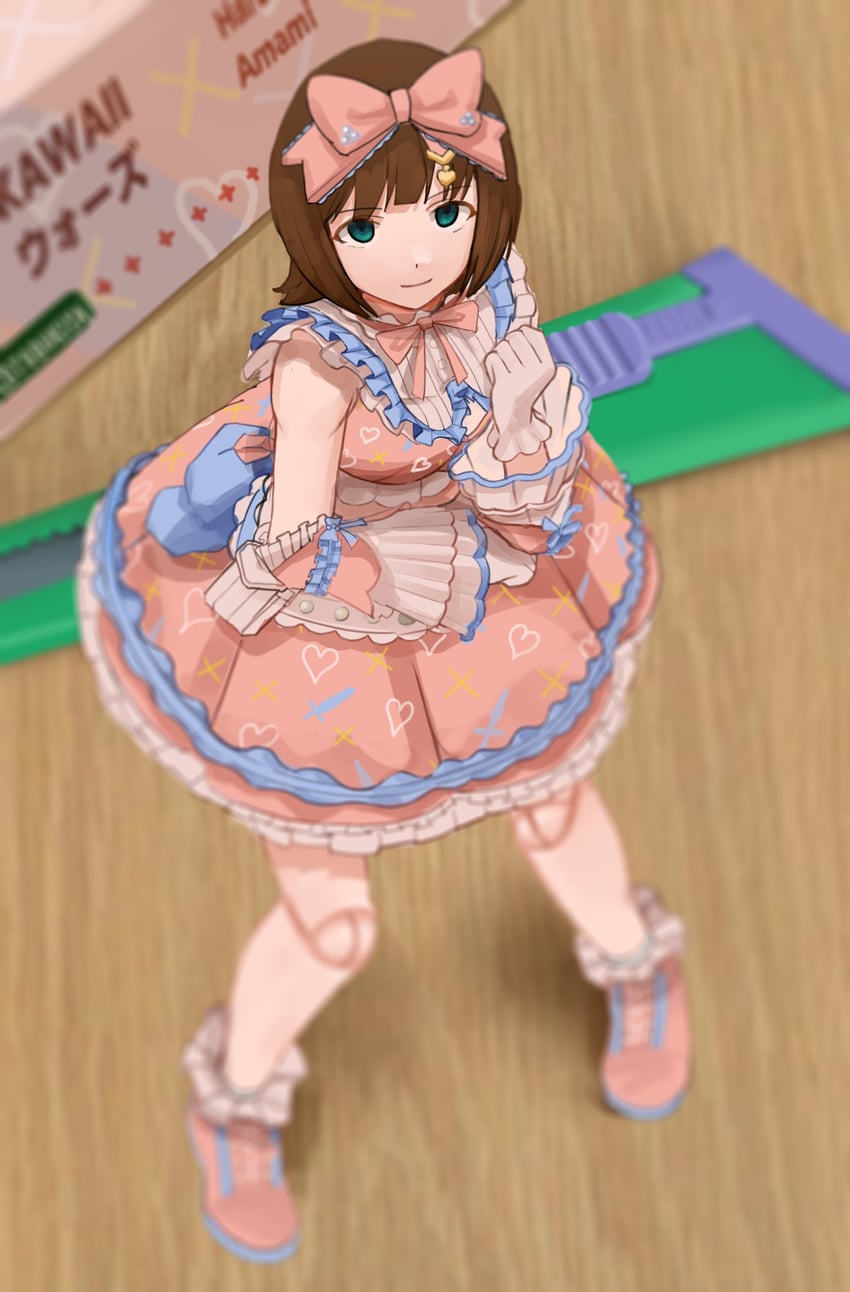 amami haruka (idolmaster and 1 more) drawn by ch2haya_p