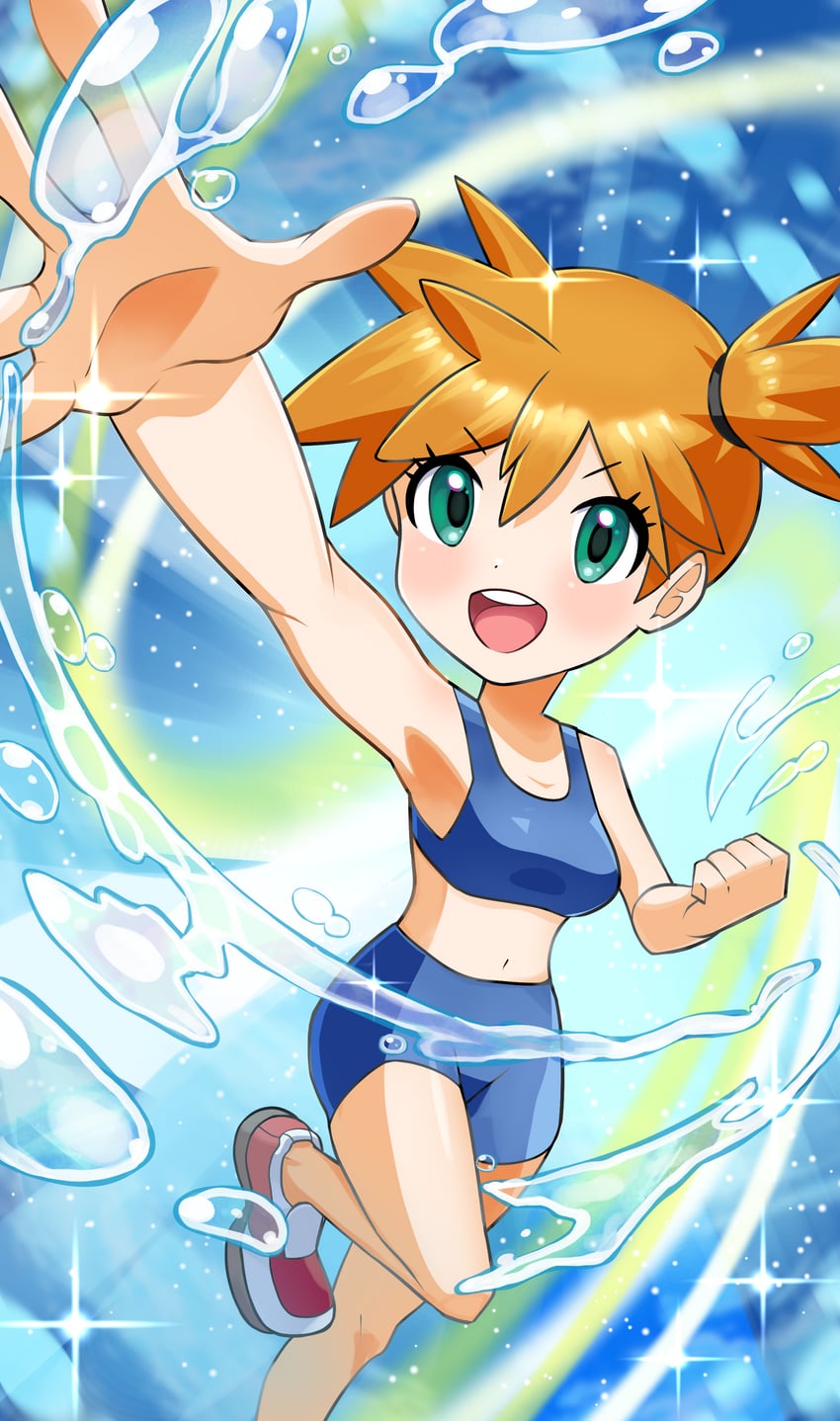 misty (pokemon and 3 more) drawn by naruse_nanase