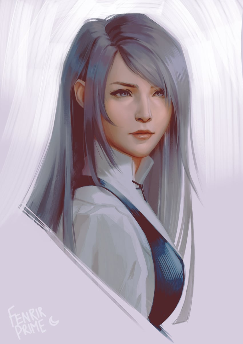 jill warrick (final fantasy and 1 more) drawn by fenrirprime