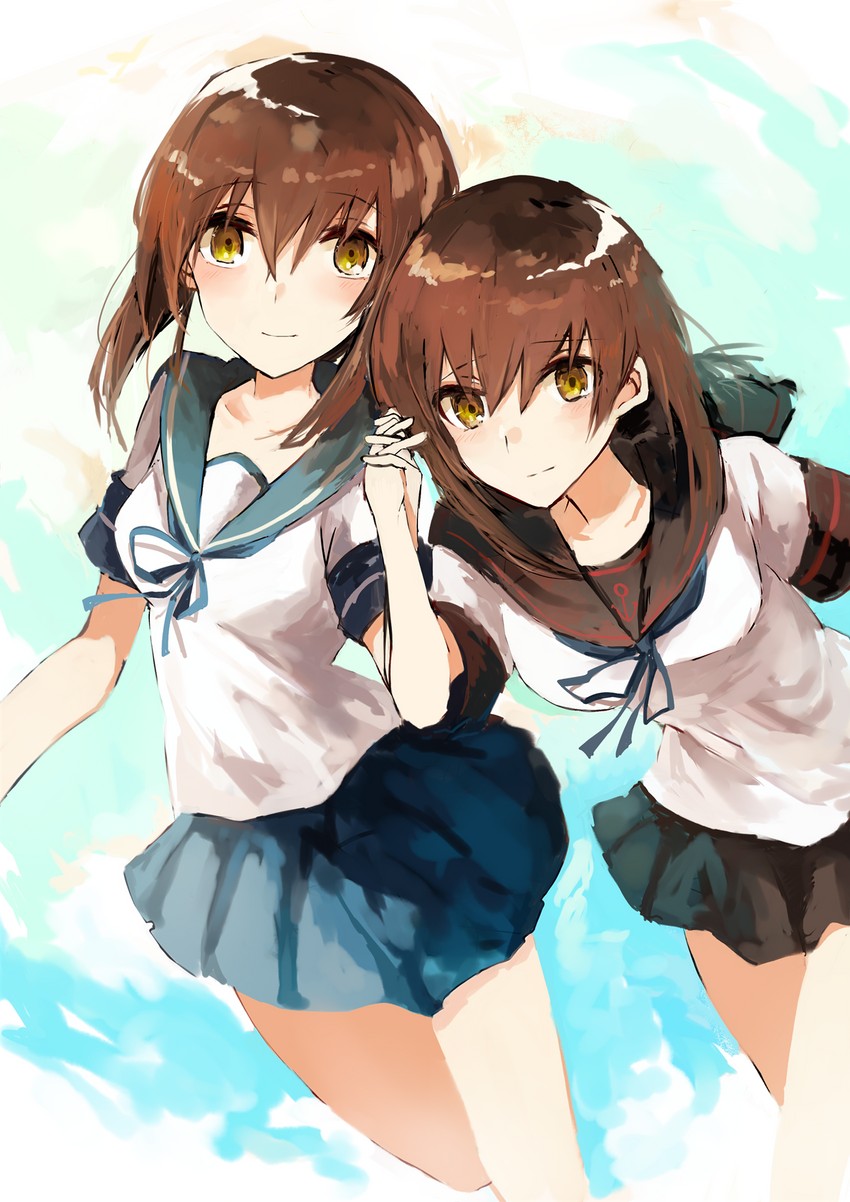fubuki (kantai collection) drawn by kinona