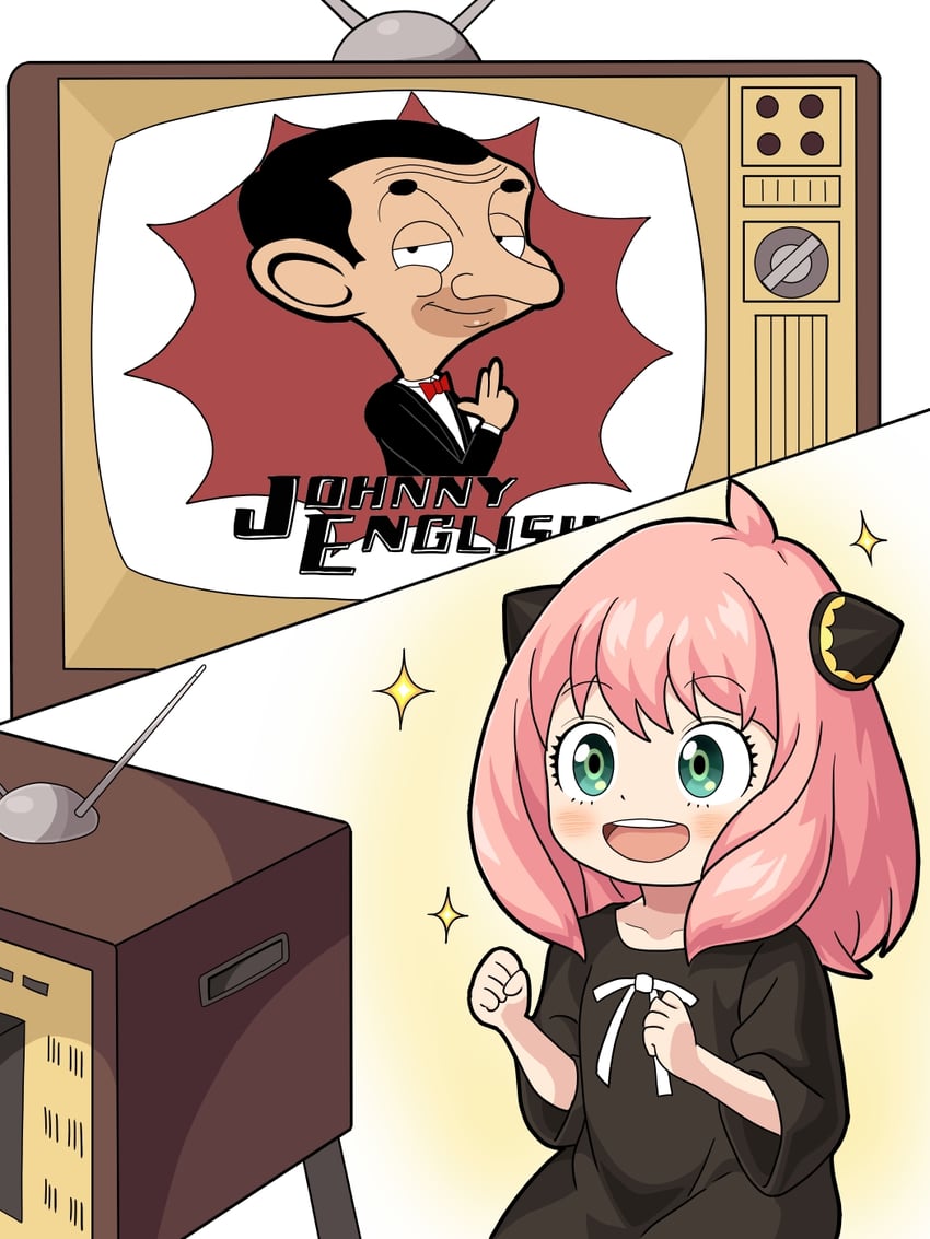 anya (spy x family and 3 more) drawn by bi_ai_ji
