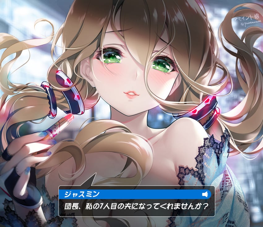 jasmine (final gear) drawn by paint_musume