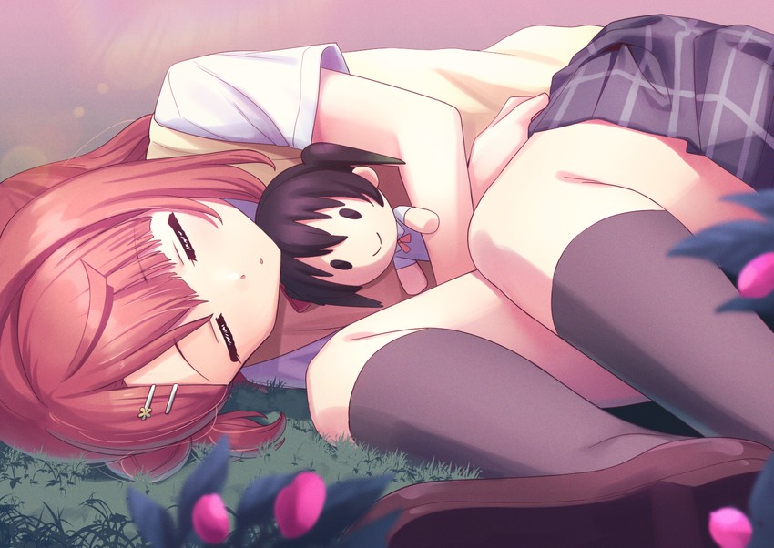 uehara ayumu and takasaki yu (love live! and 1 more) drawn by deadnooodles
