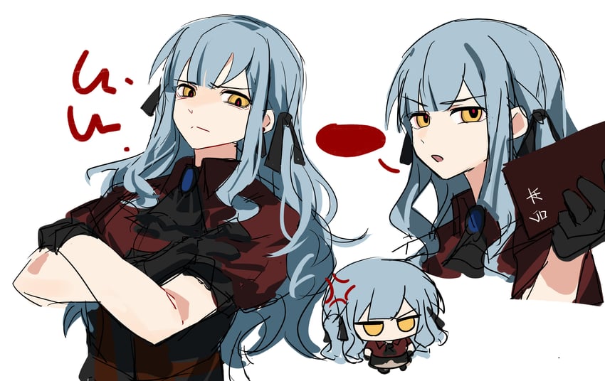 togawa sakiko and oblivionis (bang dream! and 1 more) drawn by xmyishipi