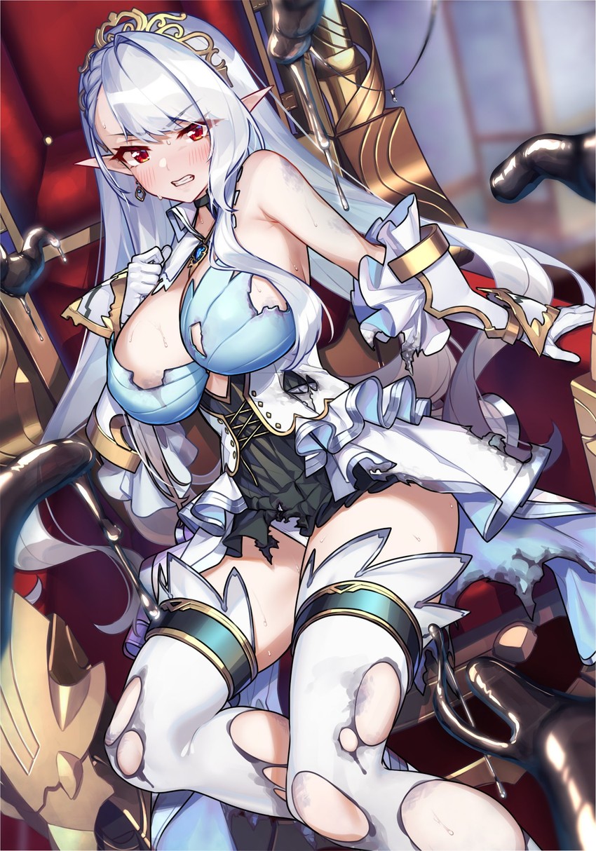 laetitia (isekai juurin inbina doukutsu no sono oku de) drawn by baffu