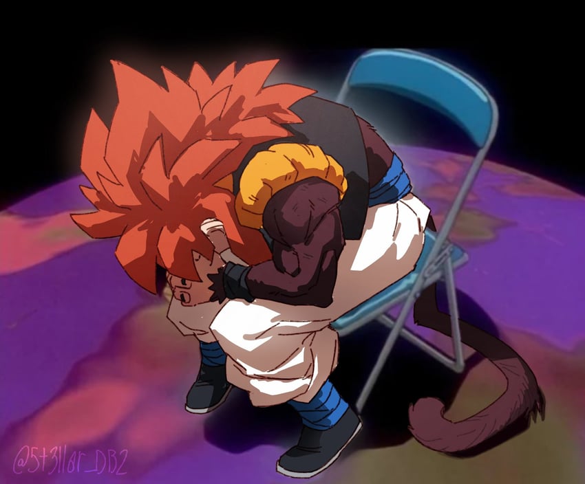 gogeta (dragon ball and 1 more) drawn by 5t3llar_dbz