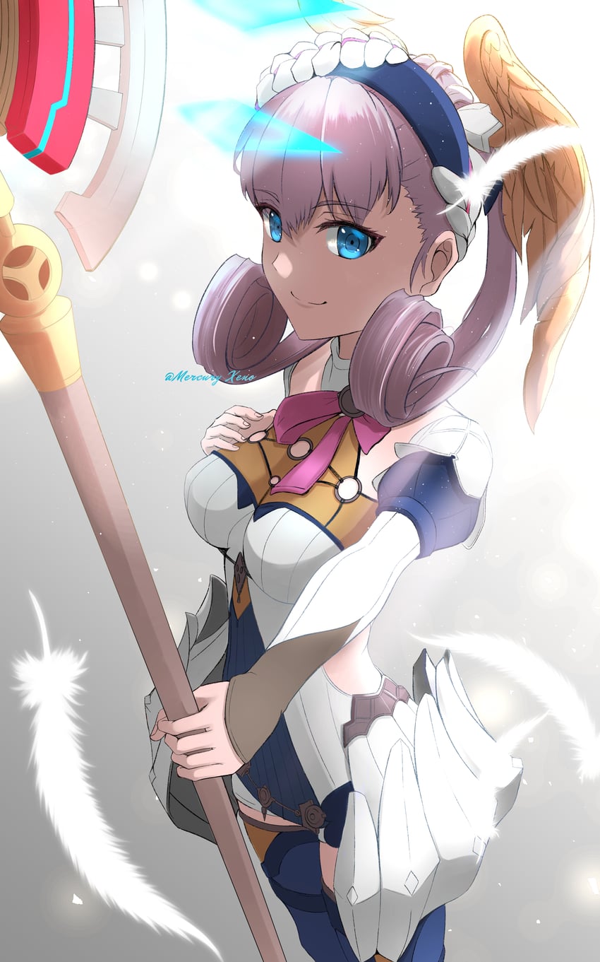 melia antiqua (xenoblade chronicles and 2 more) drawn by mercury_xeno