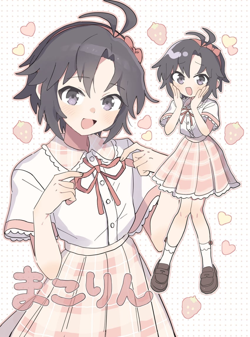 kikuchi makoto (idolmaster and 2 more) drawn by pnt_0202