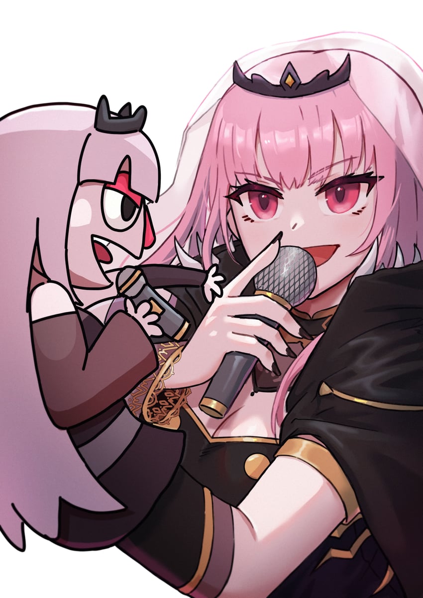 mori calliope (hololive and 1 more) drawn by bing_huyue
