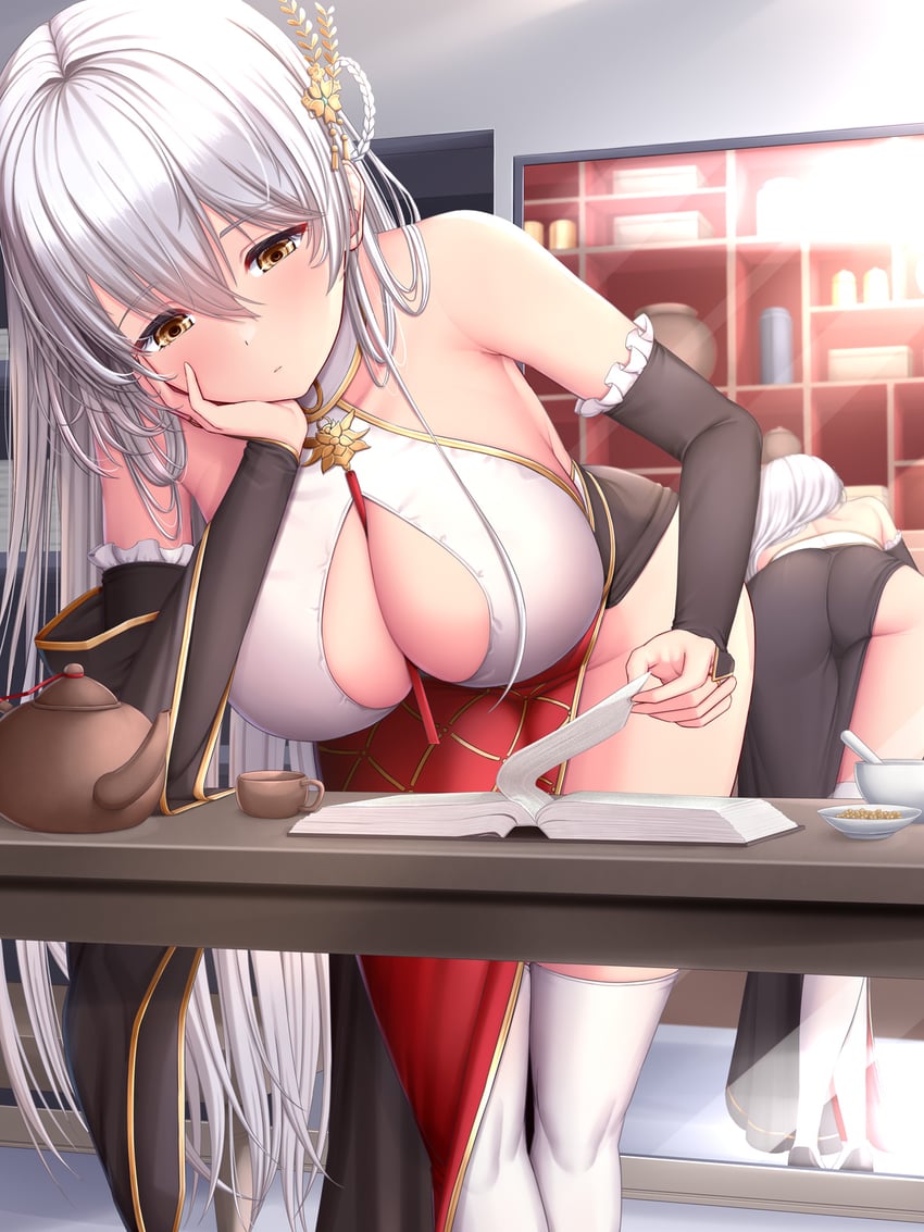hermione (azur lane) drawn by melopun
