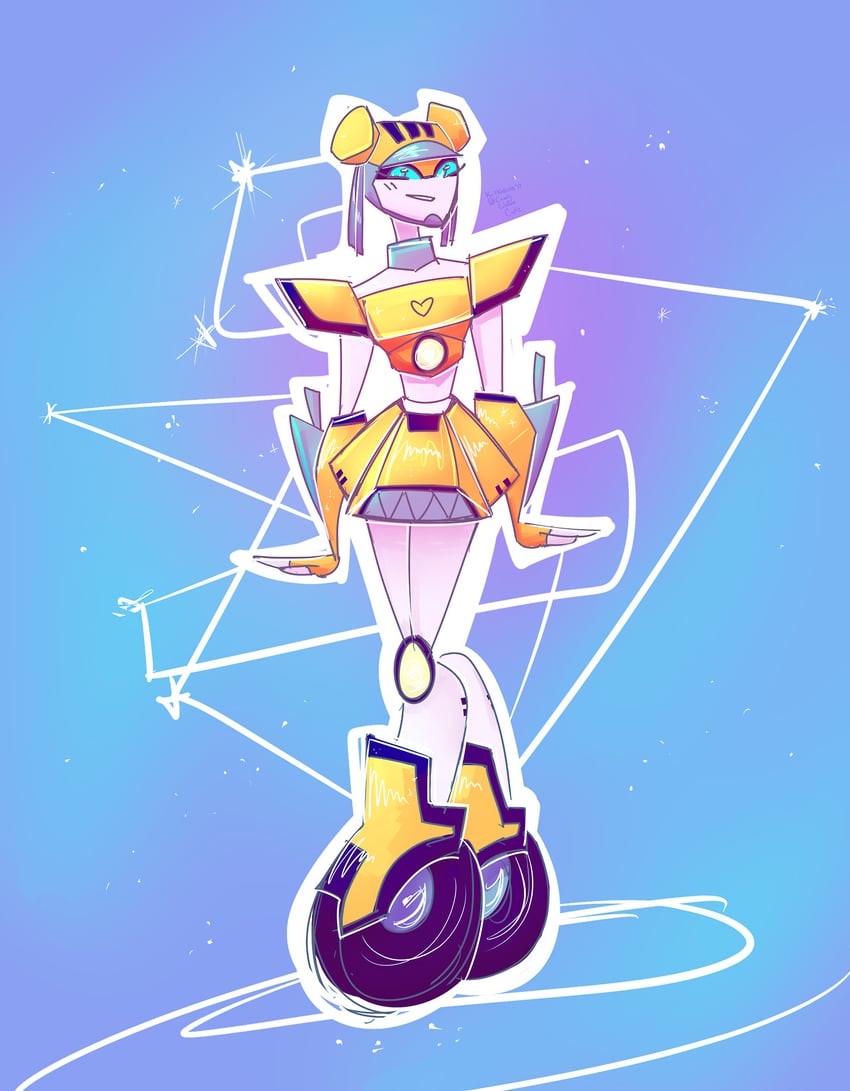 lickety split (transformers and 1 more) drawn by candywafercutie