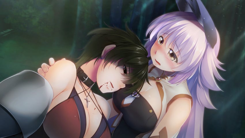 mana and taylor (our battle has just begun!) drawn by atelier-moo
