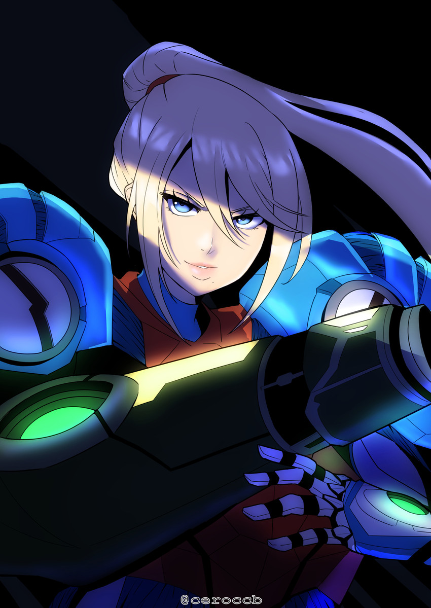 samus aran (metroid and 1 more) drawn by ceroccb