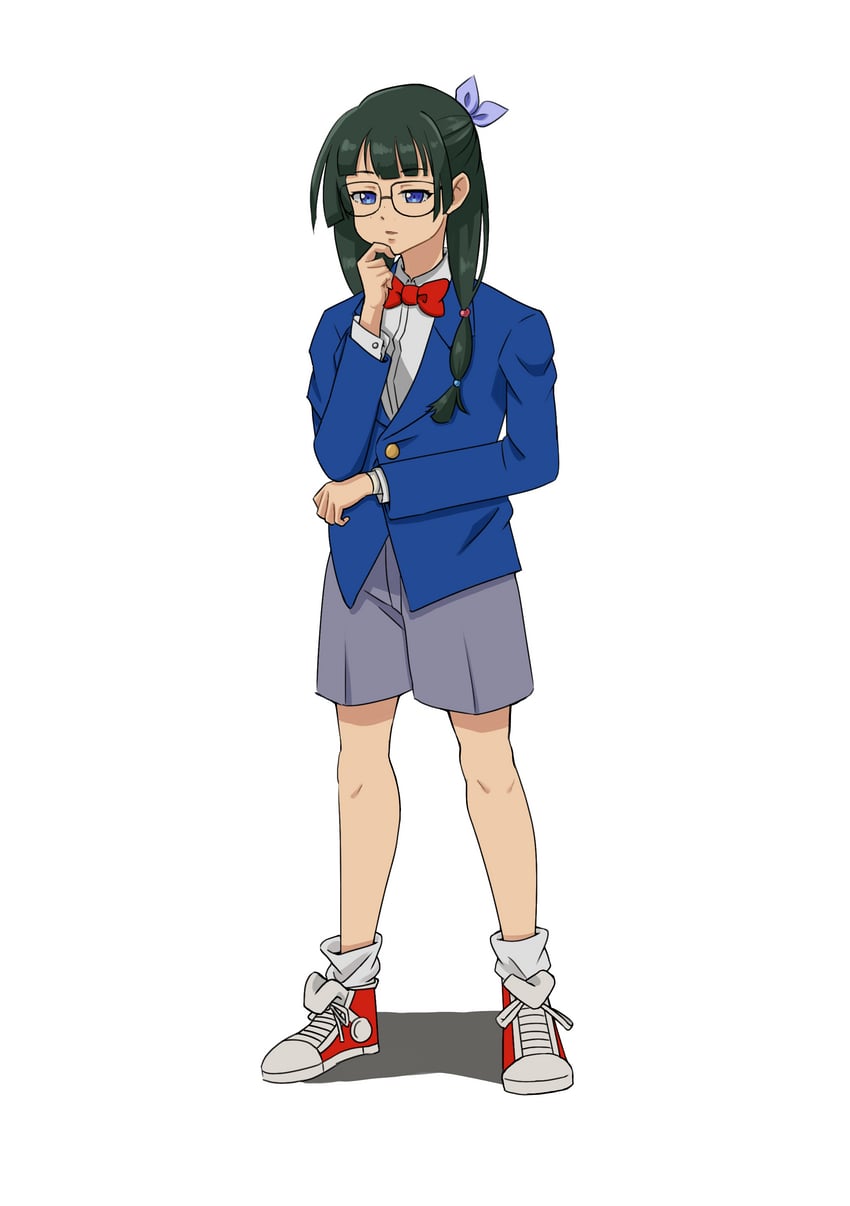 edogawa conan and maomao (meitantei conan and 1 more) drawn by drawfag