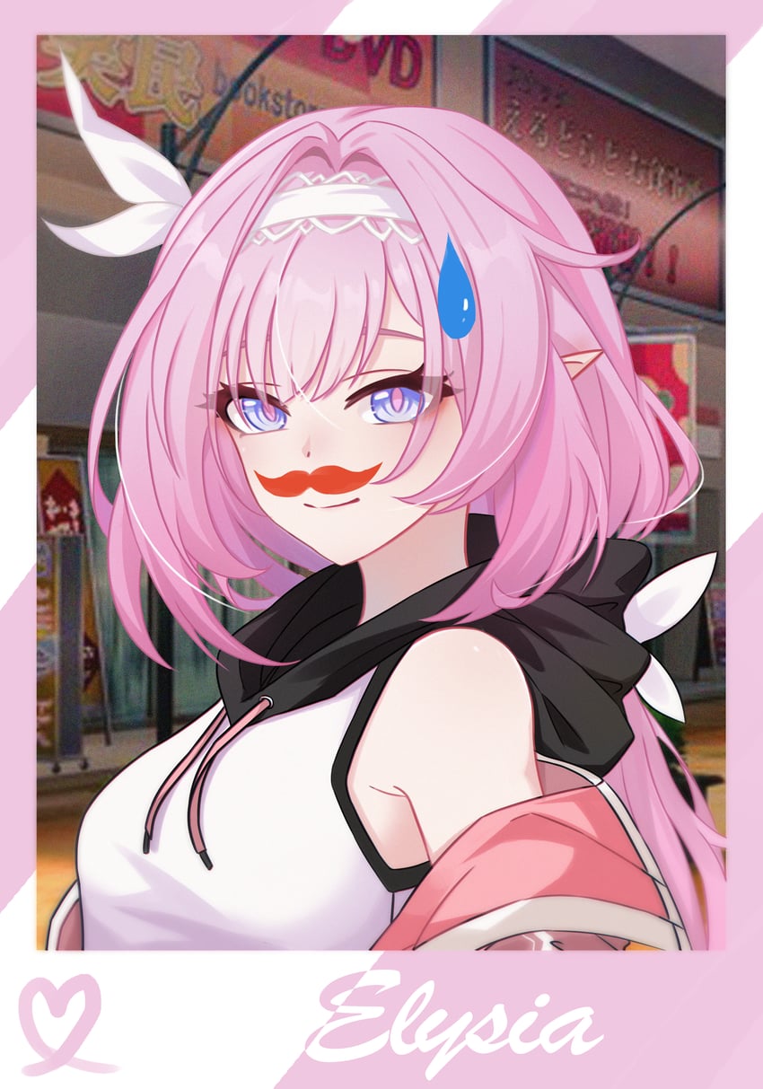 elysia (honkai and 1 more) drawn by m78_zaitaoaotezhanshi